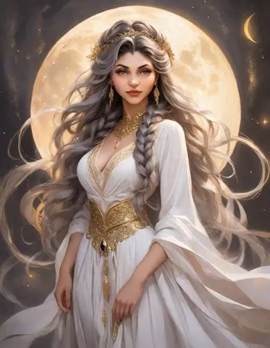 margairaz,seregil,margaery,queen of the night,galadriel,zodiac sign libra,Digital Art,Impressionism