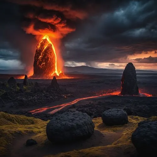 volcanic landscape,volcanic,active volcano,volcanic eruption,volcanic activity,the volcano,Photography,General,Fantasy