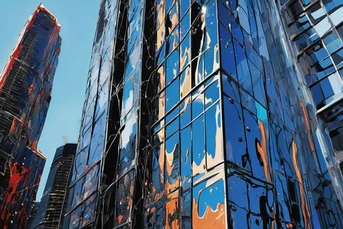 glass facades,glass building,skyscrapers,skycraper,glass facade,cityscape,skyscraper,kimmelman,abstract corporate,buildings,cityzen,scrapers,glass blocks,ctbuh,city buildings,metropolis,world digital painting,glass painting,hypermodern,city scape,Conceptual Art,Graffiti Art,Graffiti Art 08