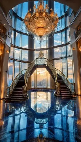 atrium,emporium,hotel lobby,lobby,blavatnik,mco,rotana,foyer,intercontinental,largest hotel in dubai,kempinski,hdr,floor fountain,nemacolin,entrance hall,atlantis,caesars palace,water stairs,borgata,escalator,Illustration,Realistic Fantasy,Realistic Fantasy 37