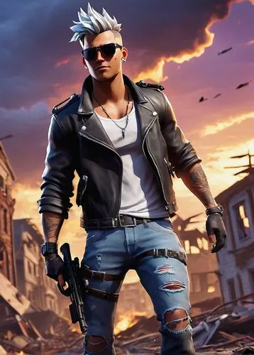 pubg mascot,dusk background,tangelo,monsoon banner,bandana background,renegade,background images,jeans background,denim background,fire background,4k wallpaper,jackal,smoke background,fortnite,punk,wall,jean jacket,gangstar,mobile video game vector background,stylish boy,Illustration,Children,Children 04