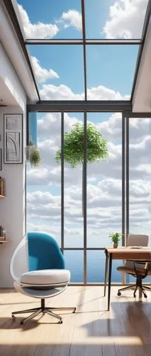 sky apartment,sunroom,modern room,study room,loft,modern office,smartsuite,sky space concept,livingroom,window sill,windows wallpaper,japanese-style room,living room,blue room,working space,houseboat,aqua studio,window seat,modern living room,3d rendering,Art,Artistic Painting,Artistic Painting 36