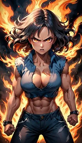 fire background,kazuya,shimei,ymir,fireforce,yanagihara,asami,katara,chun,fubuki,blackfire,korra,chunli,tirona,horikoshi,yanmei,hirono,miyahara,muscle woman,isabela,Anime,Anime,General