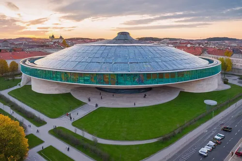 tempodrom,mercedes-benz museum,maximilianeum,ozeaneum,museum of science and industry,stuttgart,zagreb,planetarium,musical dome,berlin philharmonic orchestra,hall of nations,vilnius,olympiaturm,guggenheim museum,bundestag,czech budejovice,kettunen center,cluj napoca,artscience museum,cluj,Illustration,Japanese style,Japanese Style 16