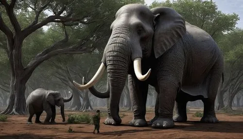 tuskers,megafauna,elephas,african bush elephant,restoration,triomphant,mammuthus,african elephant,mammoths,african elephants,elephants,loxodonta,elephantmen,pleistocene,elephant herd,cartoon elephants,silliphant,tusker,oliphant,elephant,Photography,Artistic Photography,Artistic Photography 11