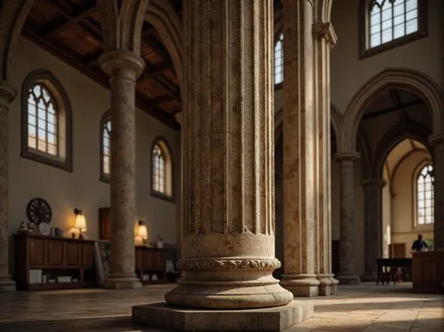 romanesque,pulpits,columned,pcusa,roman columns,columns,pillar,cloister,baldacchino,cloisters,pillars,sspx,pedestals,gesu,ecclesiastica,font,altar,basilius,pillar capitals,transept