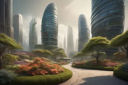 futuristic landscape,terraformed,ecotopia,arcology,cardassia,ringworld,futuristic architecture,terraforming,homeworlds,biospheres,gallifrey,ordos,alien world,citadels,alien planet,homeworld,sentinels,biopiracy,coruscant,topia,Conceptual Art,Fantasy,Fantasy 01