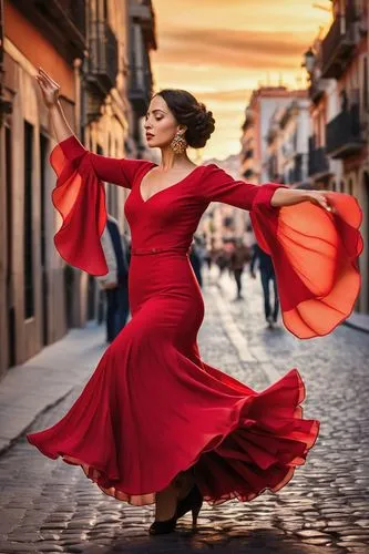 flamenca,flamenco,man in red dress,pasodoble,fado,contradanza,lady in red,girl in red dress,girl in a long dress,habanera,red gown,milonga,guantanamera,carmen,argentinian tango,flamencos,jarocho,sevilla,serenata,gitana,Art,Artistic Painting,Artistic Painting 39