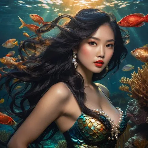 underwater background,vietnamese woman,mermaid background,dyesebel,zilin,miss vietnam,asian woman,hyori,underwater world,the sea maid,jolin,under the sea,ocean underwater,underwater fish,phuong,underwater landscape,xueying,mermaid,thuy,beautiful fish,Conceptual Art,Fantasy,Fantasy 13