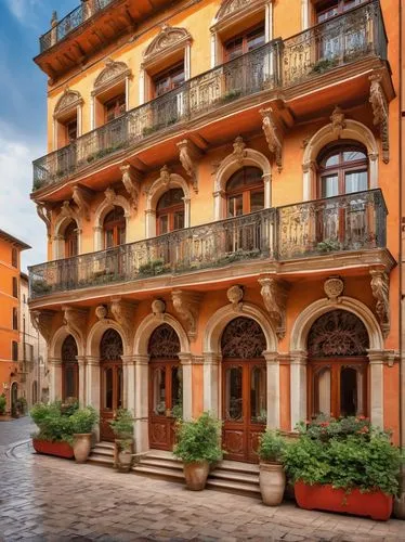 baglione,buildings italy,camondo,italy,bergamo,perugia,portofino,merano,asolo,venice italy gritti palace,lombardy,verona,rovereto,cortona,milanesi,treviso,trastevere,piacenza,casa fuster hotel,venedig,Art,Classical Oil Painting,Classical Oil Painting 17