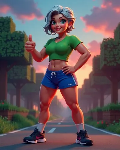 vidya,shadman,muscle woman,ramirez,fundora,salvadora