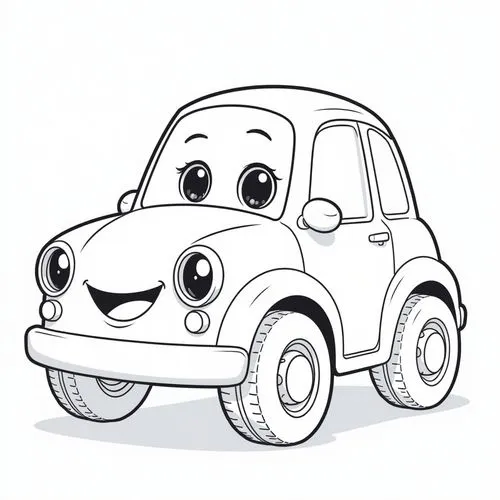 cartoon car,illustration of a car,small car,little car,3d car model,golf car vector,Conceptual Art,Daily,Daily 15