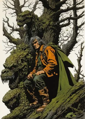 wrightson,corben,buscema,ploog,dargaud,mignola,bisley,woodsman,sinnott,grimmett,kubert,mazzuchelli,mcniven,woodcutter,brubaker,cassaday,zagor,grummett,simonson,wolfman,Conceptual Art,Daily,Daily 09