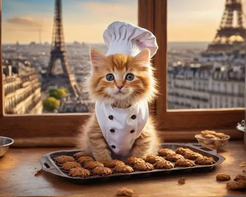 pastry chef,confectioner,french food,caterer,étouffée,ginger cat,cuisine classique,bakery,petit gâteau,french confectionery,pâtisserie,chocolatier,cat european,choux,choux pastry,financier,french digital background,cute cat,hors d'oeuvre,pastries,Photography,General,Commercial