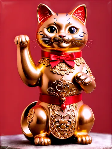 lucky cat,golcuk,kihon,netsuke,guobao,miao,3d figure,figurine,chongkittavorn,kakiemon,kattabomman,3d model,kokeshi,ormolu,jiwan,metal figure,nembutsu,vajrasattva,ornament,red cat,Conceptual Art,Fantasy,Fantasy 22