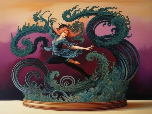 mesmerizing fractal,chinese art,chinese dragon,painted dragon,dragon li,oriental painting,paper art,xing yi quan,japanese art,junshan yinzhen,3d figure,swirling,asian teapot,fragrance teapot,fantasy a