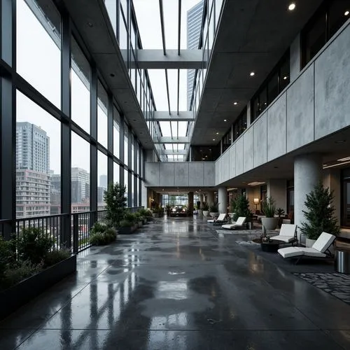 atriums,penthouses,wintergarden,lobby,atrium,bobst,groundfloor,marunouchi,modern office,blythswood,benaroya,andaz,difc,sathorn,lofts,headquaters,tishman,gensler,office buildings,minotti