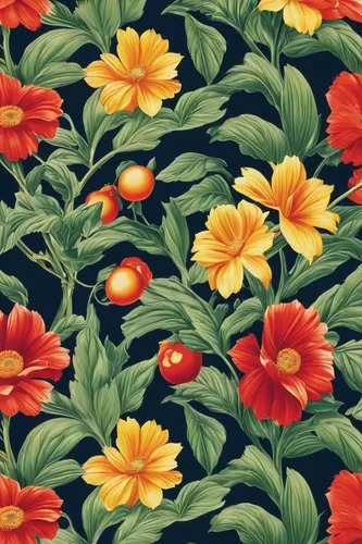 tulip background,floral digital background,wood daisy background,floral background,chrysanthemum background,flowers png,flower background,orange floral paper,flowers pattern,retro flowers,japanese floral background,orange red flowers,blanket of flowers,flower fabric,tulips,red orange flowers,flower pattern,seamless pattern,orange tulips,tropical floral background,Conceptual Art,Fantasy,Fantasy 20