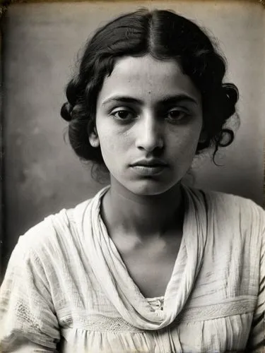 girl with cloth,yemenite,vintage female portrait,malalas,rukhsana,young girl,Photography,Black and white photography,Black and White Photography 15