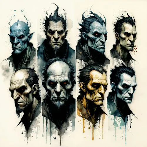 orcs,frankensteins,daybreakers,mordenkainen,reavers,shadowpact,Illustration,Abstract Fantasy,Abstract Fantasy 18