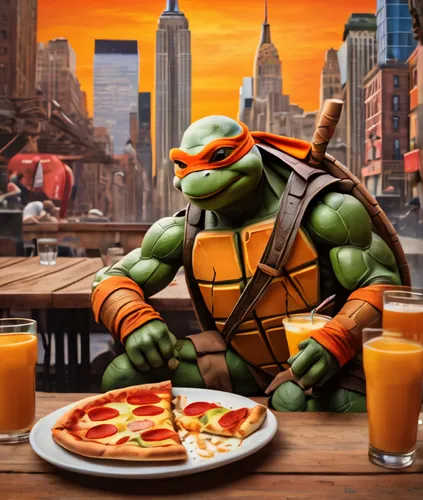 trachemys,teenage mutant ninja turtles,new york restaurant,raphael,pizza service,order pizza,cartoon video game background,trachemys scripta,pizzeria,michelangelo,cg artwork,turtles,world digital painting,pizza supplier,patrol,restaurants online,green turtle,digital compositing,romantic dinner,fast food restaurant,Photography,General,Fantasy