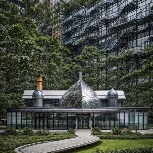 glass building,glass facade,glass facades,toronto city hall,toronto,garden of plants,glass panes,structural glass,asian architecture,hahnenfu greenhouse,glass pyramid,hong kong,chinese architecture,ho