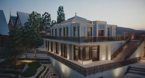 persian architecture,islamic architectural,iranian architecture,3d rendering,modern house,revit,Photography,General,Cinematic