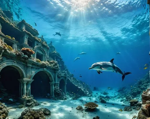 sunken church,underwater playground,underwater landscape,underwater world,underwater oasis,ocean underwater,underwater background,sea life underwater,aquarium,coral reef,ocean paradise,atlantis,underwater,under water,coral reefs,under the sea,red sea,undersea,oceanarium,house of the sea,Photography,Artistic Photography,Artistic Photography 01