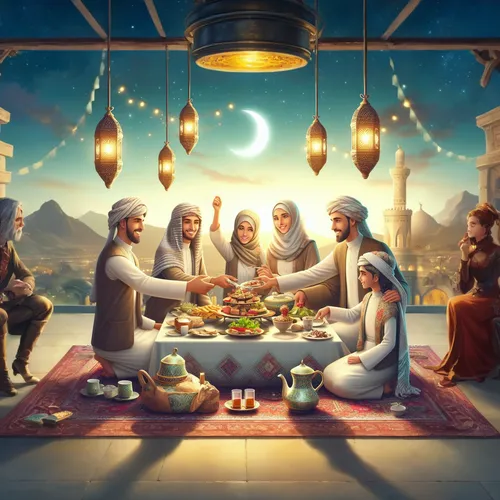 holy supper,last supper,wise men,fantasy picture,iftar,christ feast,nativity of jesus,dinner party,nowruz,round table,persian new year's table,religious celebration,nativity of christ,ramadan backgrou