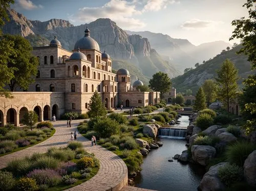 rivendell,theed,naboo,riftwar,cryengine,sse,gondolin,mountain settlement,kotor,fairy tale castle,fantasy landscape,fairytale castle,rendalen,monastery,beleriand,dorne,oberland,nargothrond,artena,imperial shores