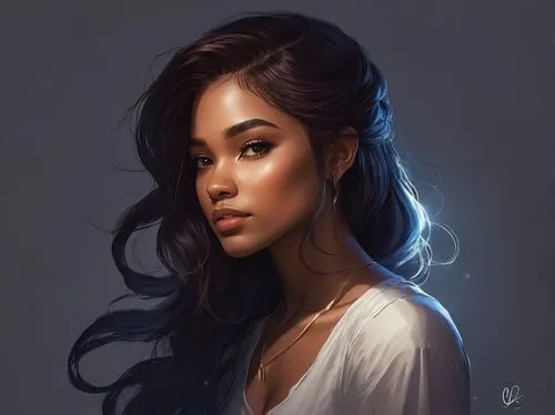 fantasy portrait,girl portrait,digital painting,romantic portrait,adena,portrait background,mystical portrait of a girl,pilipina,moana,esmeralda,filipina,isabela,tiana,woman portrait,jeanneney,digital art,huong,polynesian girl,mulan,world digital painting,Conceptual Art,Fantasy,Fantasy 17