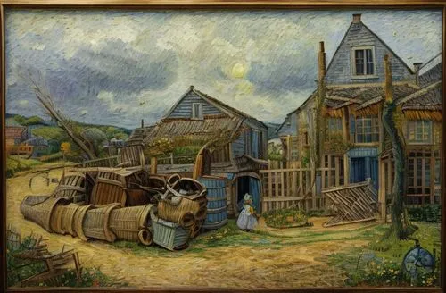 carel,ausley,kleinburg,david bates,vincent van gough,boteler,gertz,mesdag,carpentier,menges,lambrechts,gogh,village scene,windschuttle,ellingson,agricultural scene,pissarro,argetsinger,rieders,knud,Common,Common,Natural