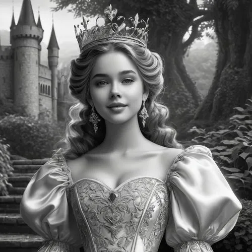 princess sofia,prinses,fairest,white rose snow queen,maxon,peignoir,Conceptual Art,Fantasy,Fantasy 04