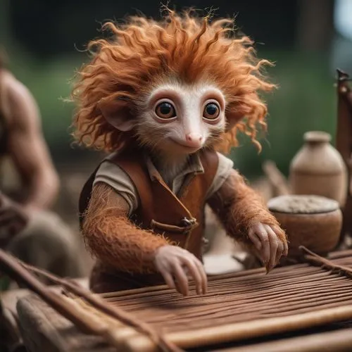 mbira,rumpelstiltskin,karimba,croods,percussionist,percudani,balafon,mowgli,rumplestiltskin,basketmaker,bartok,didymus,anthropomorphized animals,monchhichi,zerdin,batwa,drummer,krumholtz,madagascan,frowick,Photography,General,Cinematic