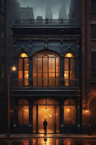 arkham,gotham,house silhouette,deakins,manhattan,crewdson,beautiful buildings,hosseinpour,azzarello,urban,hosseinian,harlem,raimi,alleyway,schuitema,in the rain,apartment building,beautiful wallpaper,world digital painting,soho,Illustration,Abstract Fantasy,Abstract Fantasy 17