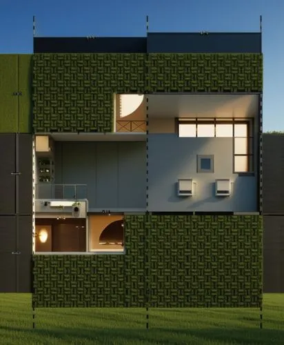 cubic house,lattice windows,landscape design sydney,landscape designers sydney,garden design sydney,cube house,garden elevation,residential house,facade panels,cube stilt houses,lattice window,eco-con