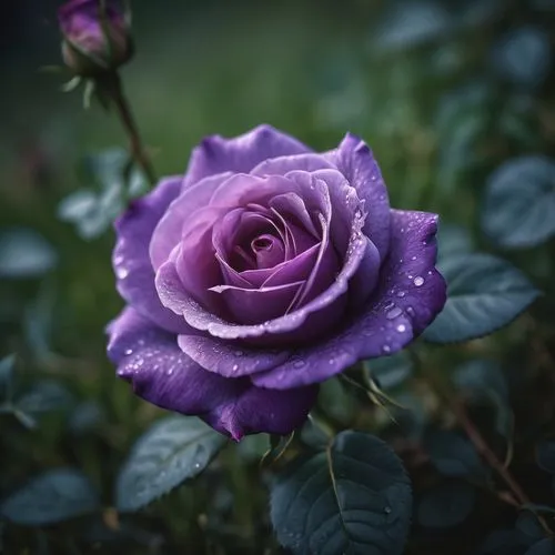 purple rose,raindrop rose,purple flower,romantic rose,blue moon rose,pale purple,landscape rose,flower rose,disney rose,rosa,purple wallpaper,blue rose,noble roses,flower purple,evergreen rose,rose flower,lilac flower,petals purple,rose bloom,purple lilac,Photography,General,Cinematic