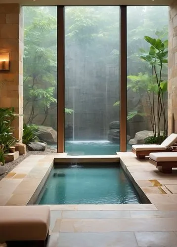 onsen,amanresorts,luxury bathroom,japanese-style room,ryokan,ryokans,infinity swimming pool,shangri,day spa,glass wall,hotspring,pool house,thalassotherapy,outdoor pool,zen garden,spa,swimming pool,fallingwater,luxury home interior,water wall,Art,Artistic Painting,Artistic Painting 42