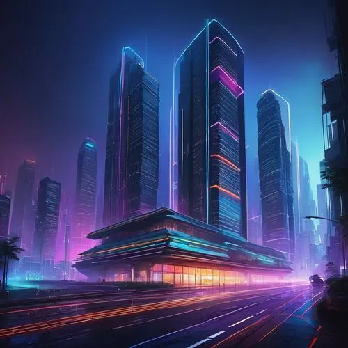 cybercity,cybertown,cyberport,futuristic landscape,futuristic architecture,cyberworld,arcology,guangzhou,cyberpunk,cityscape,coldharbour,futurist,cyberia,metropolis,fantasy city,colorful city,coruscant,futuristic,megapolis,city at night,Conceptual Art,Daily,Daily 10