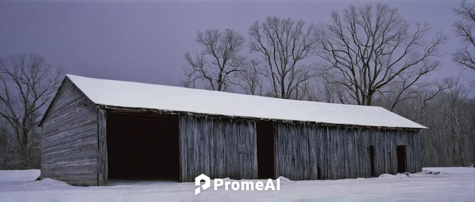 Discover the dark secrets hidden beneath the surface of the County Road Ice House. Can you unravel the truth before it's too late?,winter house,sheds,snow shelter,snow house,shed,old barn,log cabin,fi