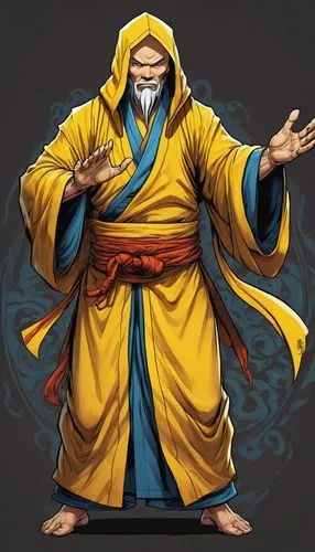 monk,xiaojian,benkei,yabunaka,zengi,laozi,Illustration,American Style,American Style 13