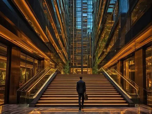 leadenhall,taikoo,potsdamer platz,hafencity,glass facades,undershaft,skybridge,broadgate,difc,skyways,shiodome,the dubai mall entrance,glass facade,esteqlal,atriums,arcology,commerzbank,corridors,bobst,passageway,Art,Classical Oil Painting,Classical Oil Painting 28