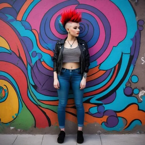 lauper,mohawk,ashlee,kier,kirstie,jenji,Illustration,Paper based,Paper Based 19