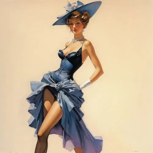 domergue,blumenfeld,watercolor pin up,art deco woman,pin ups,pin-up girl,model years 1960-63,retro pin up girl,millinery,leyendecker,vintage 1950s,pin up girl,whitmore,currin,pin-up model,burlesques,retro pin up girls,vintage illustration,vintage fashion,temperley,Conceptual Art,Fantasy,Fantasy 04