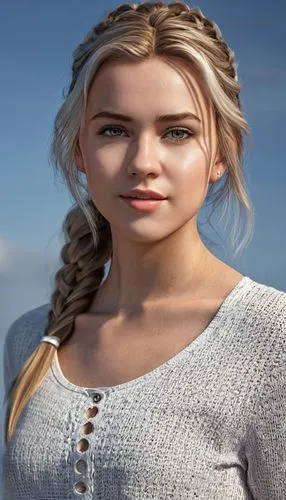 elsa,nordic,germanic tribes,artificial hair integrations,eufiliya,natural cosmetic,rapunzel,elven,celtic queen,jessamine,aeriel,bordafjordur,portrait background,female model,cgi,lycia,beach background,3d model,her,girl portrait