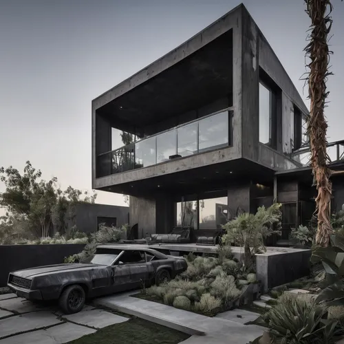 dunes house,modern house,luxury home,modern architecture,luxury property,crib,cube house,mansion,luxury real estate,gunmetal,beautiful home,modern style,underground garage,private house,cubic house,large home,futuristic architecture,exposed concrete,luxurious,garage,Conceptual Art,Fantasy,Fantasy 33