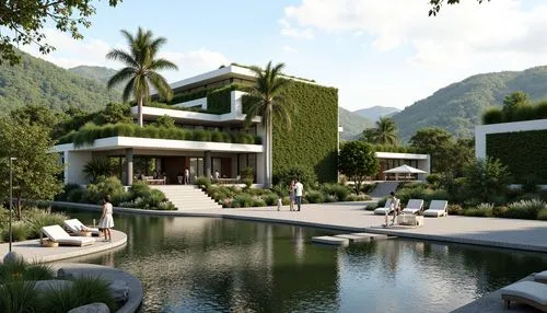 3d rendering,holiday villa,amanresorts,render,luxury property,landscaped,tropical house,pool house,renders,resort,fresnaye,luxury home,bendemeer estates,lefay,3d render,mansion,bungalows,modern house,riviera,mansions