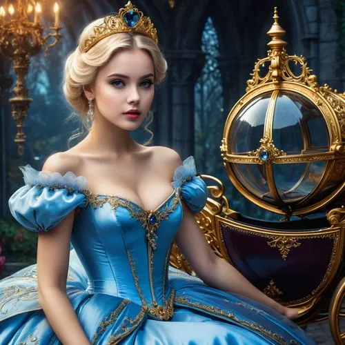 cinderella,cendrillon,princess sofia,prinses,belle,fairy tale character,Illustration,Realistic Fantasy,Realistic Fantasy 46