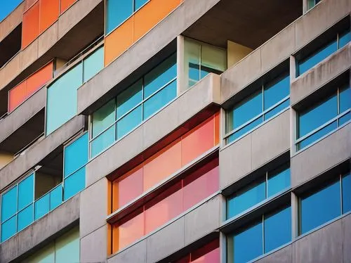 colorful facade,colorful glass,apartment blocks,apartment block,row of windows,balconies,ventanas,glass facades,abstract multicolor,color blocks,block of flats,colorful city,color wall,windows,facade panels,tetris,escala,apartments,multistorey,apartment building,Conceptual Art,Oil color,Oil Color 14