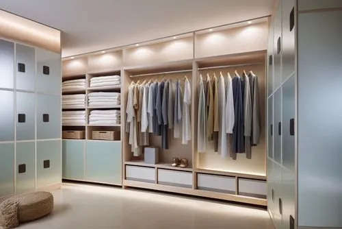 a white closet with two drawers and white shirts,walk-in closet,wardrobes,closets,closet,mudroom,wardrobe,Photography,General,Natural